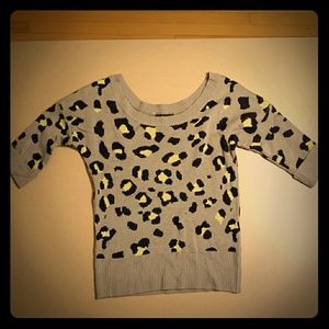 Animal Print Sweater